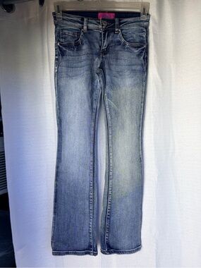 Telepatia Light Blue Flare Jeans for Women